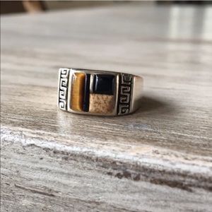 Zuni Sterling Silver Navajo Ring